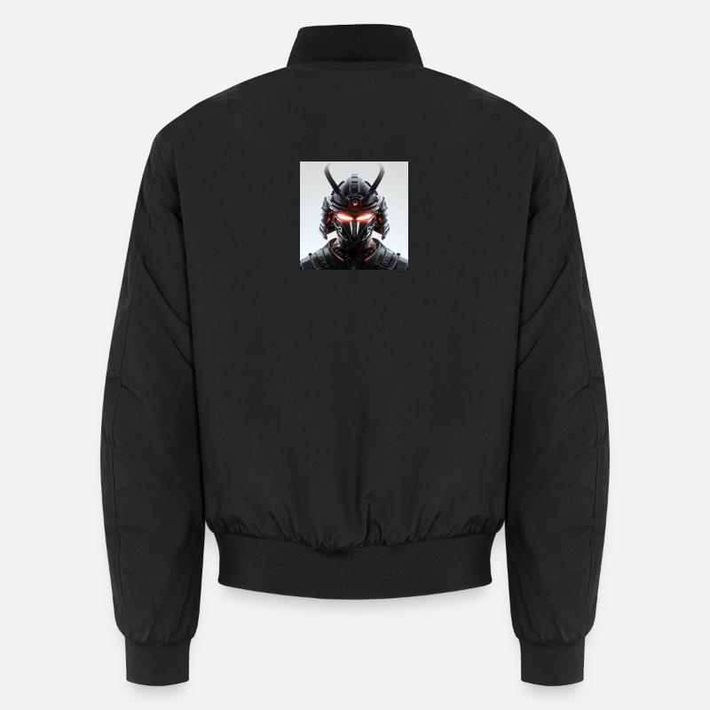 Maskerade Futuriste de Samouraï Numérique Bomber unisexe
