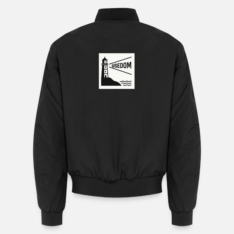 Usedom - Unisex Bomberjacke - Schwarz