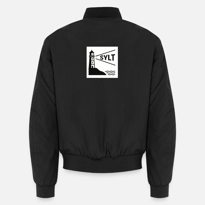 Sylt - Unisex Bomberjacke - Schwarz
