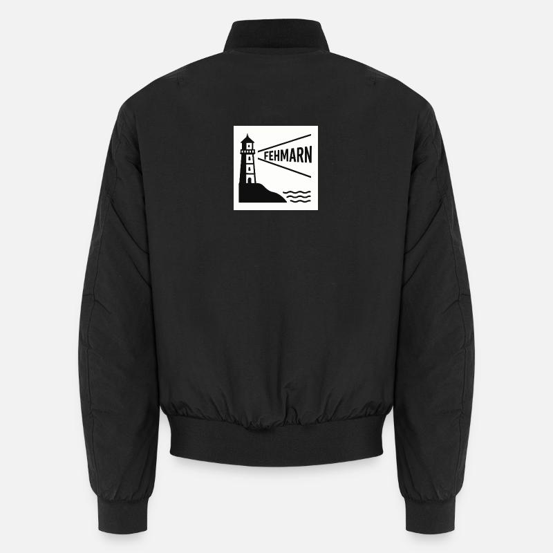 Fehmarn - Unisex Bomber Jacket - black