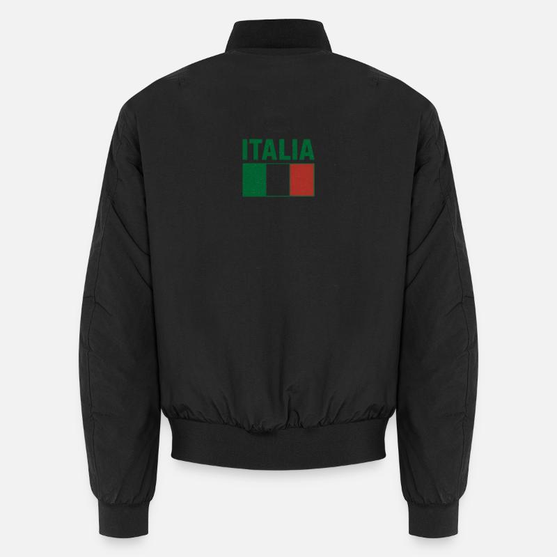 ITALIA - Bomber unisexe - noir