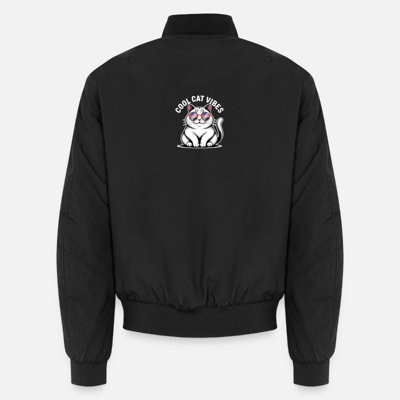 Chat copain avec lunettes Wave Bomber unisexe