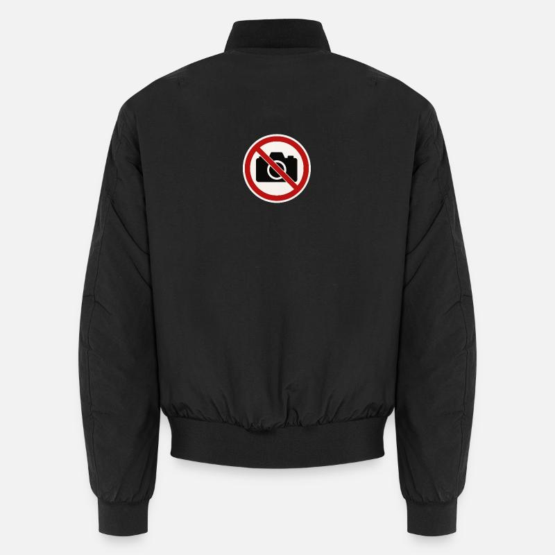 Fotos Verboten! - Unisex Bomberjacke - Schwarz