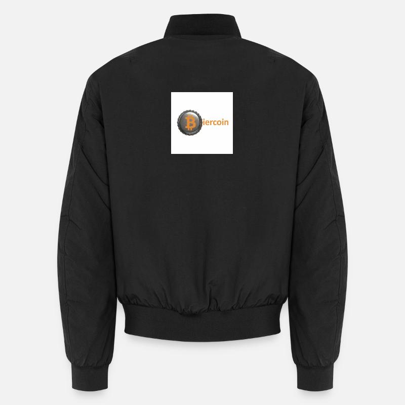 BierCoin Bitcoin Logo Bomber unisexe