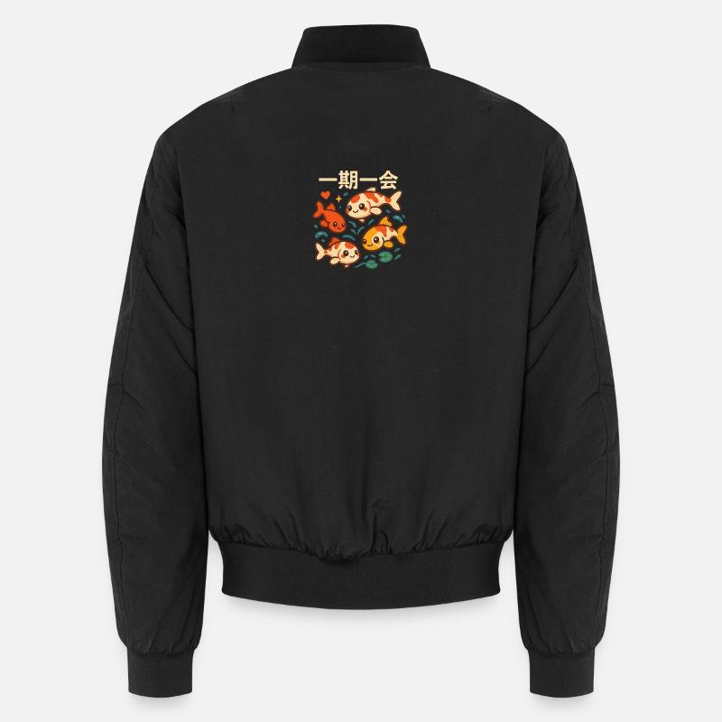 Ichigo Ichie Koi Encounter Unisex Bomber Jacket