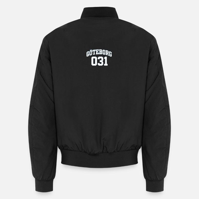 Göteborg, 031 Jersey - Bomber unisexe - noir