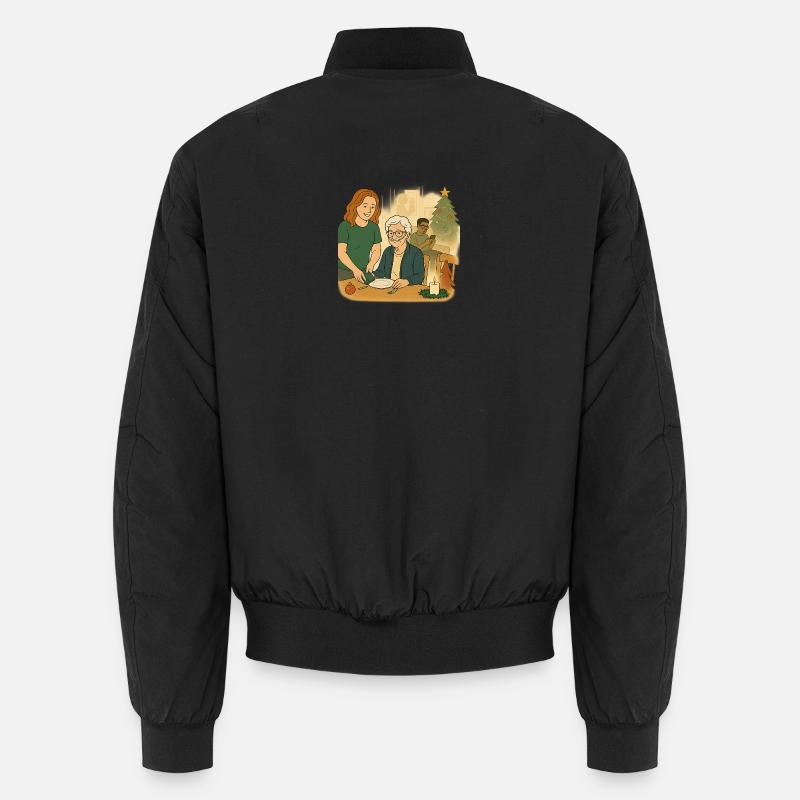 Grandma Karin Unisex Bomber Jacket