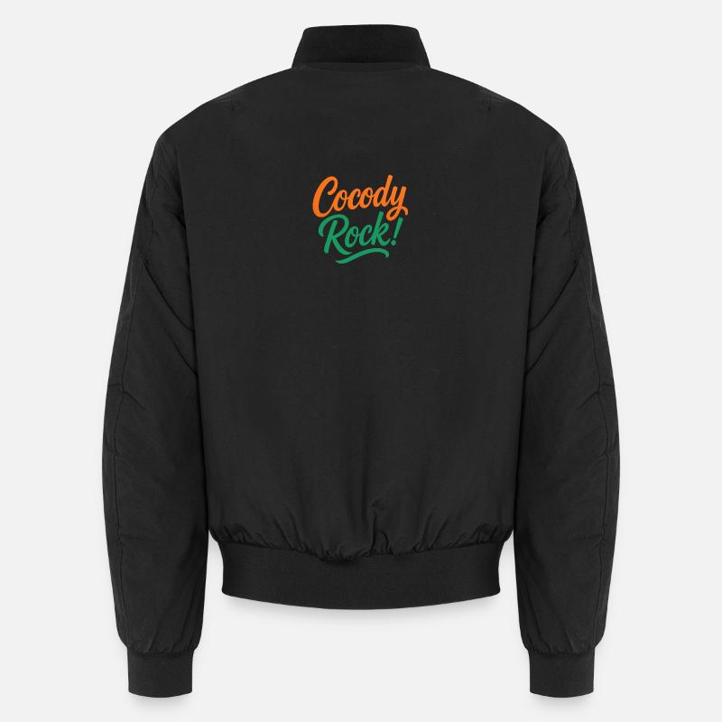 Cocody-Felsen - Unisex Bomberjacke - Schwarz