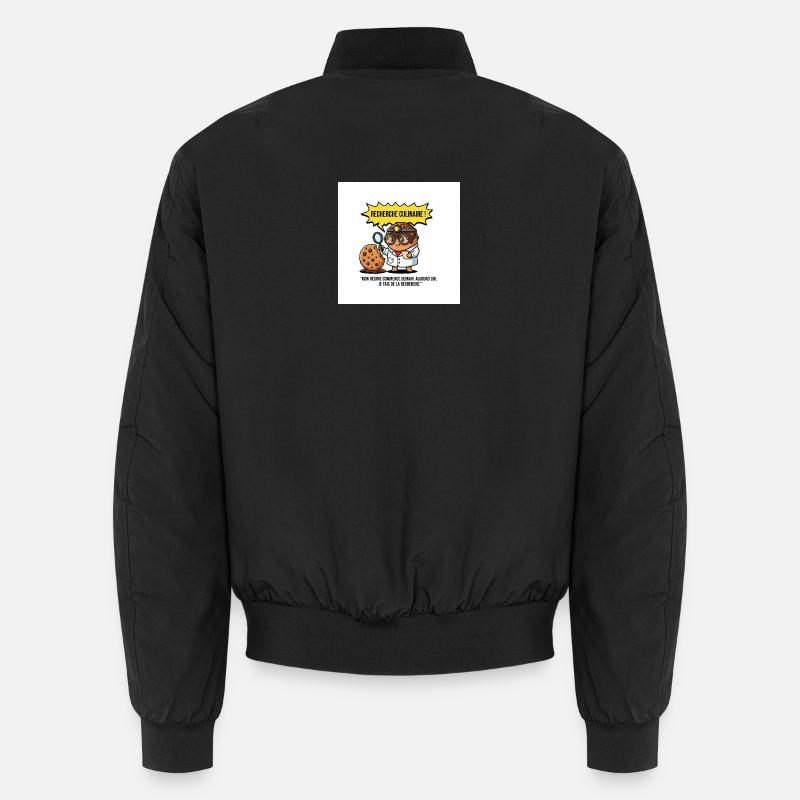 Recherche Culinaire Gourmande - Bomber unisexe - noir