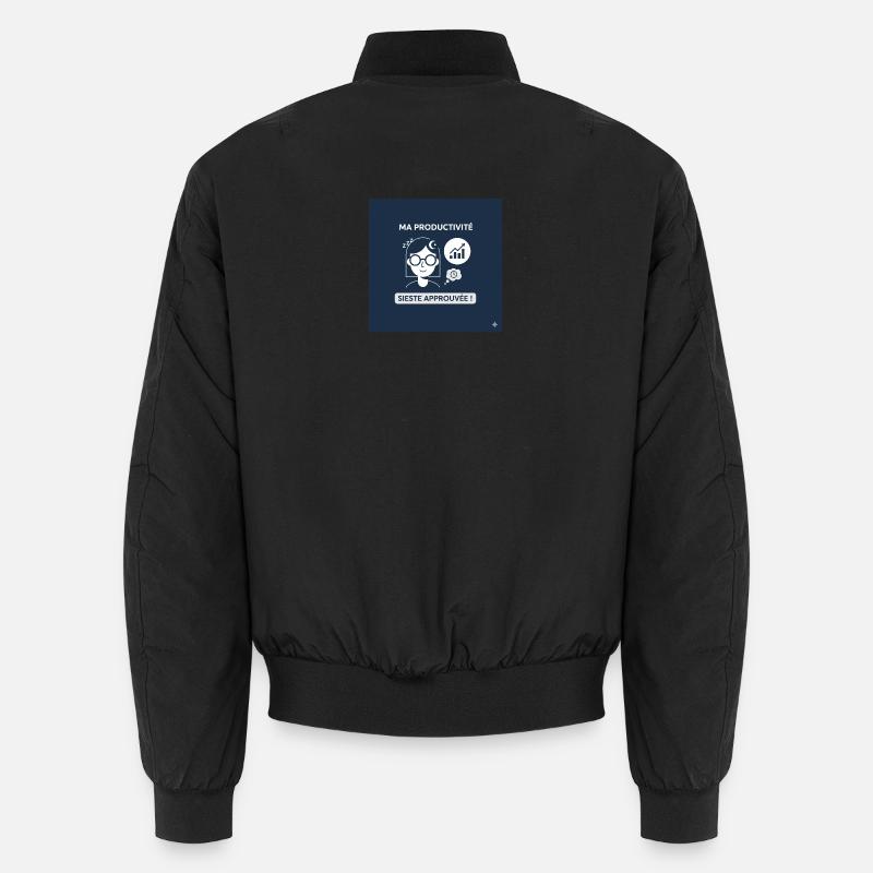 Nap Approved: Zen Productivity Unisex Bomber Jacket