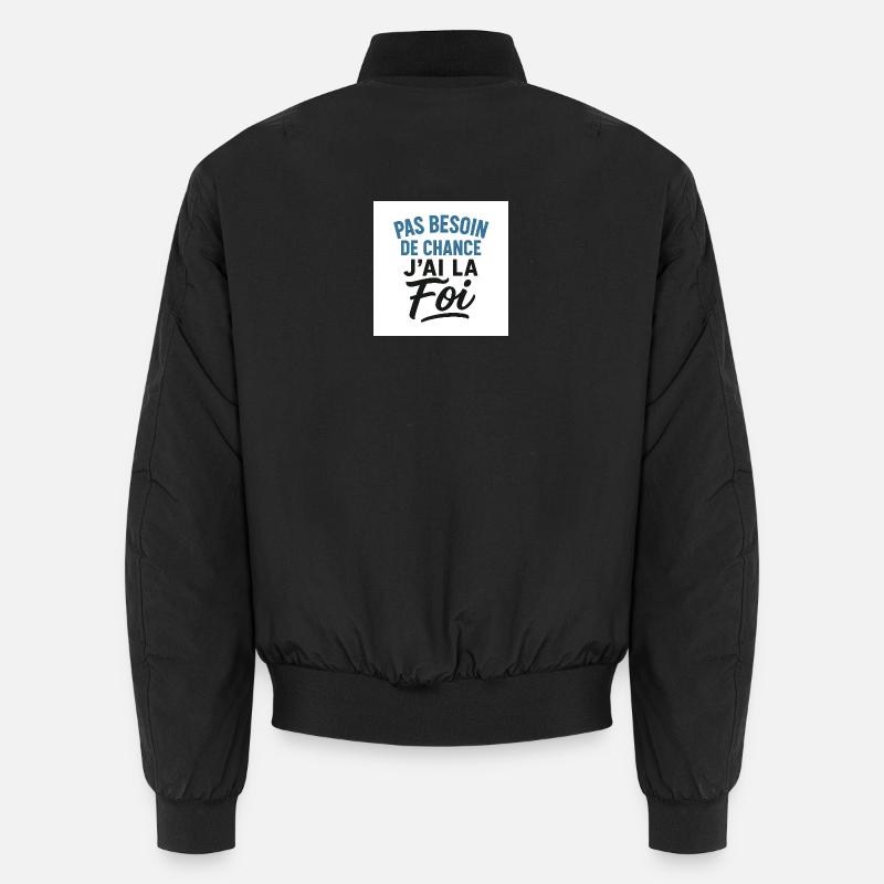 Christen - Unisex Bomberjacke - Schwarz