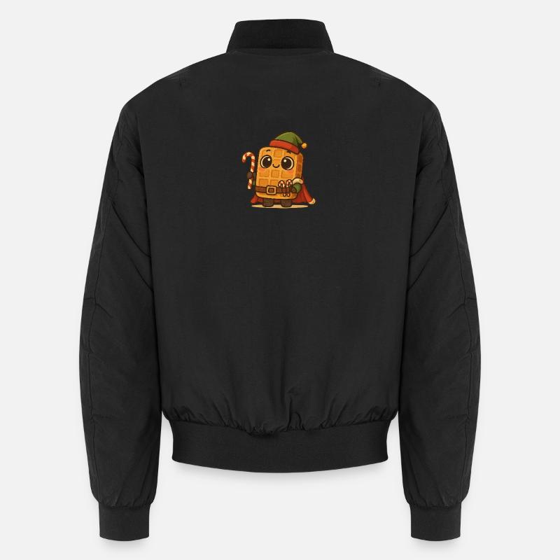 Gaufre de Noël Bomber unisexe