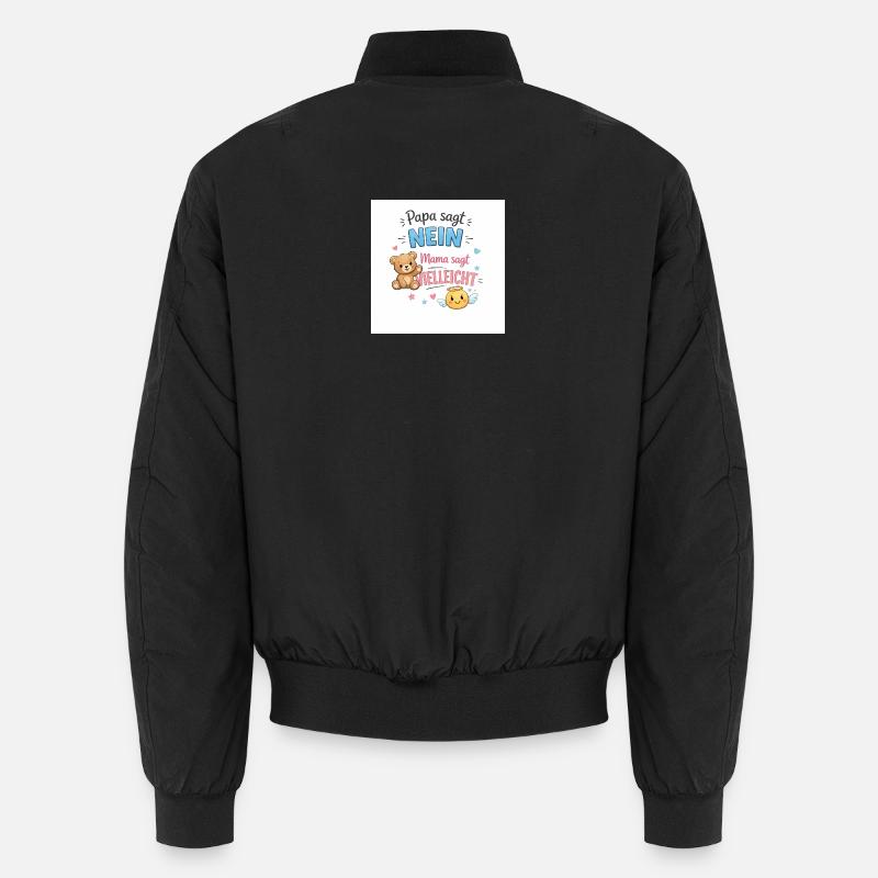 Dad says no, mom says maybe Unisex Bomber Jacket
