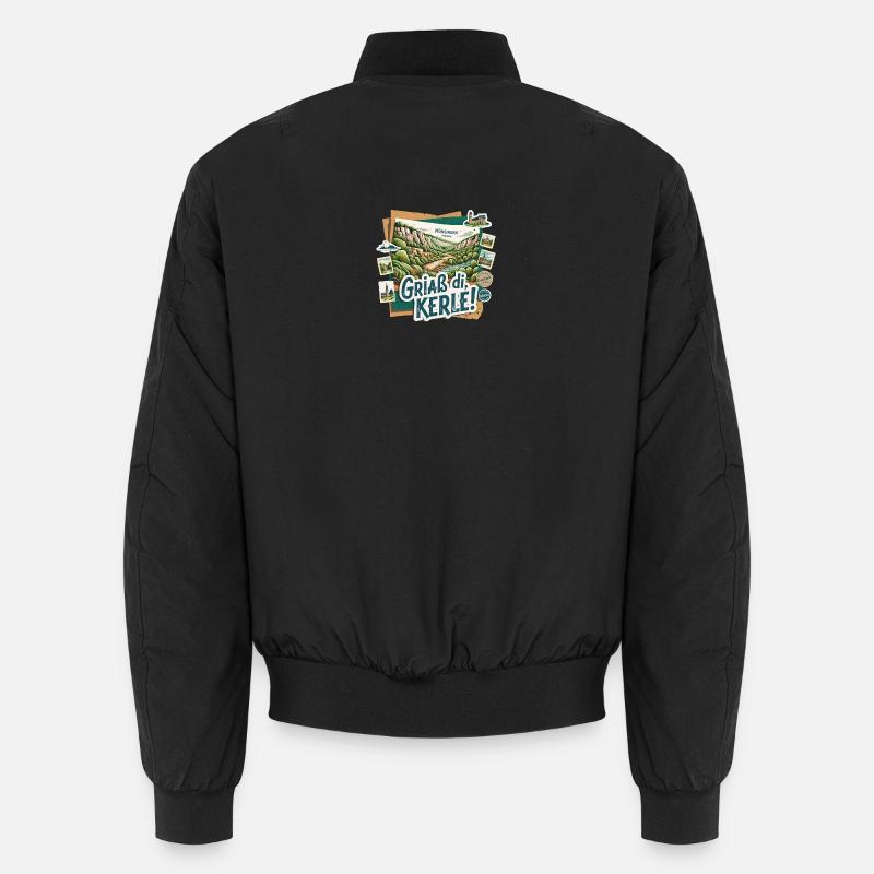 Hello, fellows! Southern Germany Landscape Unisex Bomber Jacket