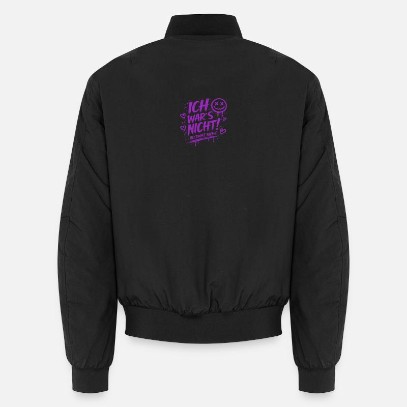 Ich War's Nicht – Bestimmt Nicht Unisex Bomberjacke
