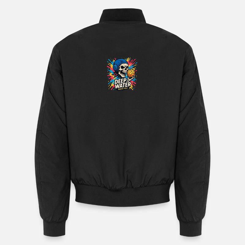 Waterpolo Crane DEEPWATER - Bomber unisexe - noir