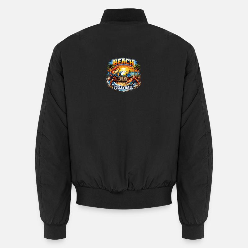 Beach Crab  - Unisex Bomberjacke - Schwarz
