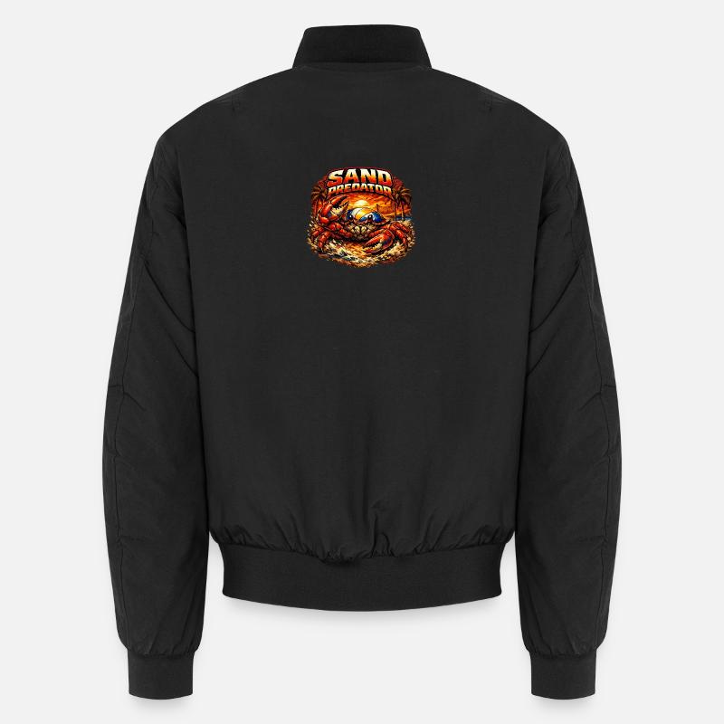 Prédateur de sable - Bomber unisexe - noir