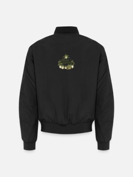 Plant Mom Vintage Plant Love - Unisex Bomber Jacket - black