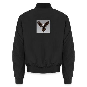 Aigle - Bomber unisexe - noir - Dos - AI Model Male 185 light (185cm)