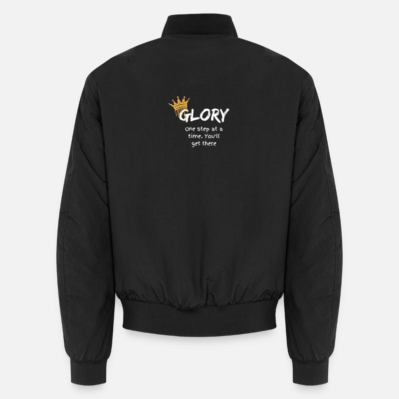Glory - Unisex Bomber Jacket - black