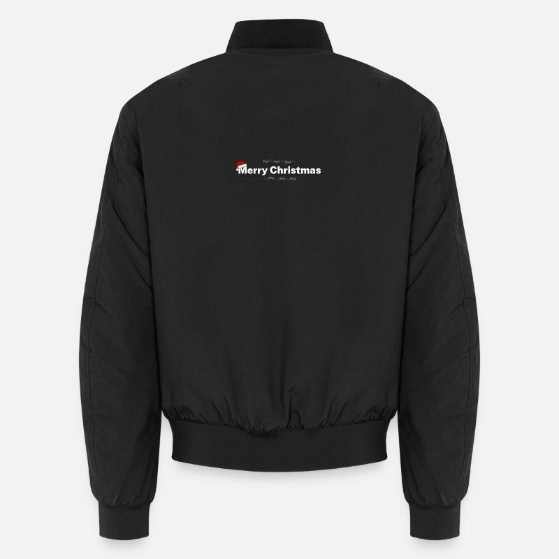 Joyeux Noël – Design festif - Bomber unisexe - noir