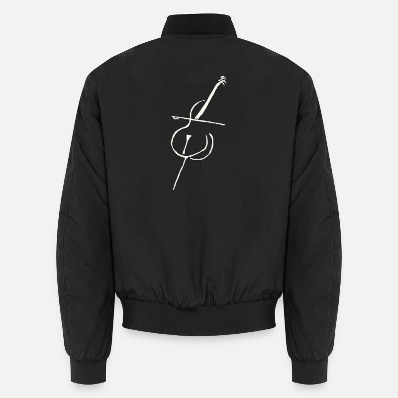 Pure cello white Unisex Bomber Jacket