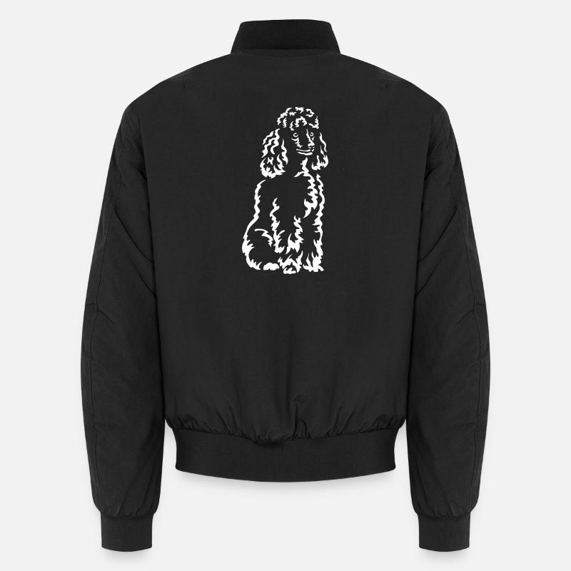 Pudel "Black Edition" Unisex Bomberjacke