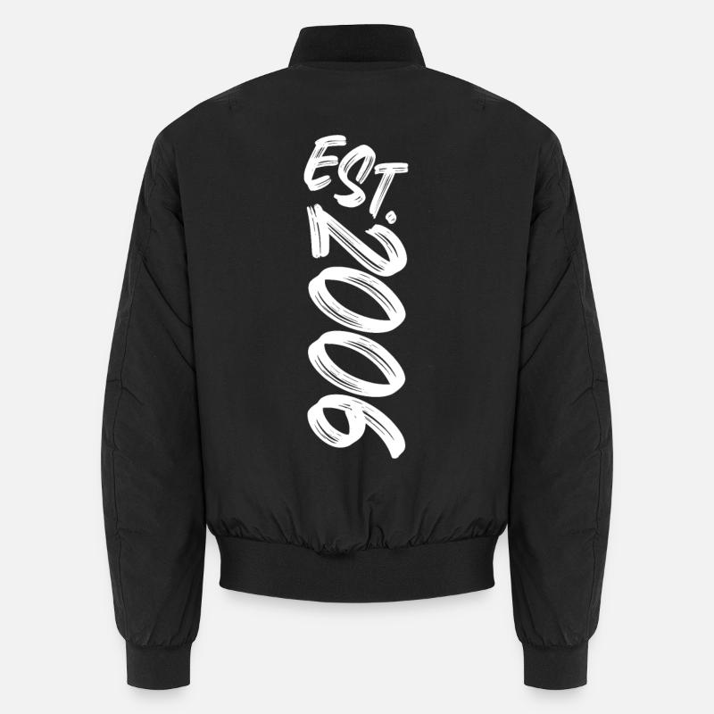 Est. 2006 - Established 2006 - Geburtstag Geschenk Unisex Bomberjacke