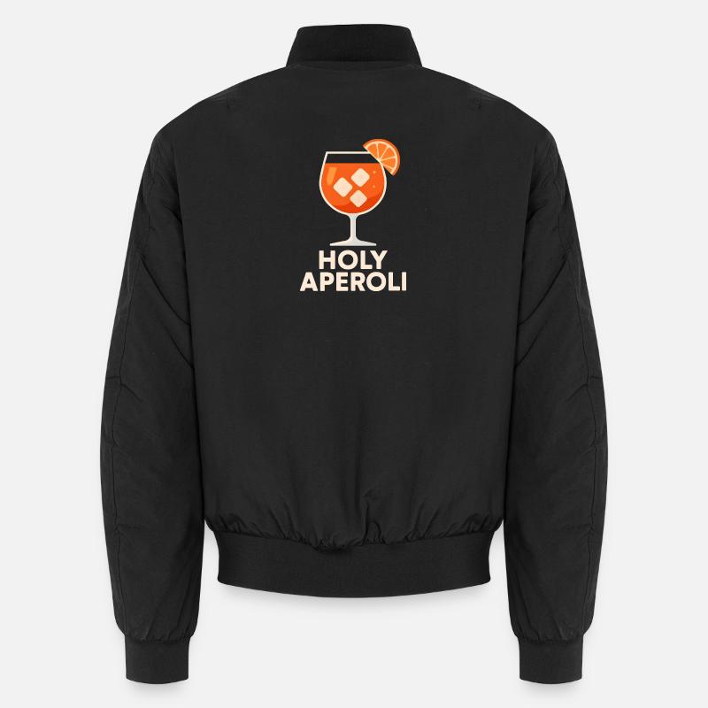 Holy Aperoli Humor Lustig Party Geschenkidee Unisex Bomberjacke
