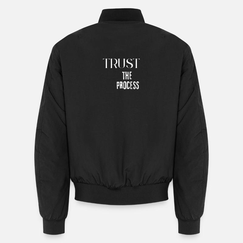 Trust the Process Unisex Bomber Jacket