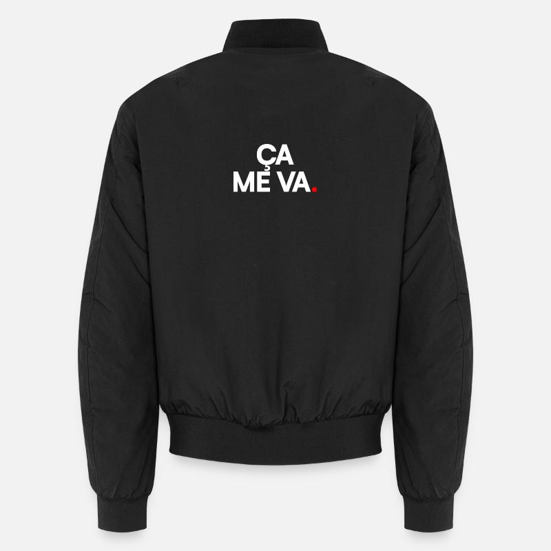 ÇA ME VA. – Expression Française Minimaliste Bomber unisexe