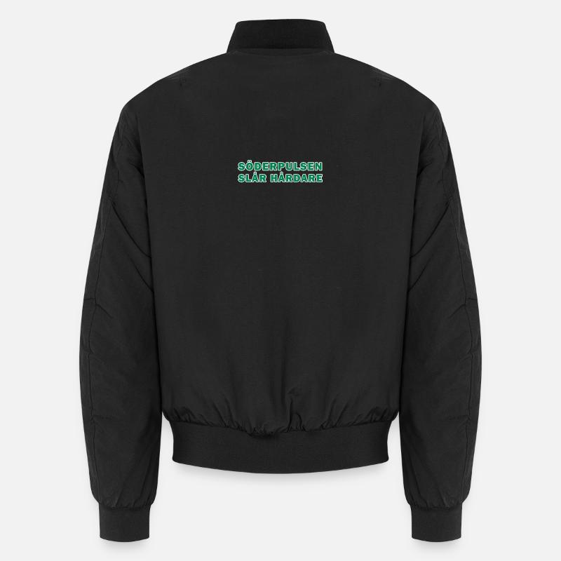 The southern pulse hits harder - Unisex Bomber Jacket - black