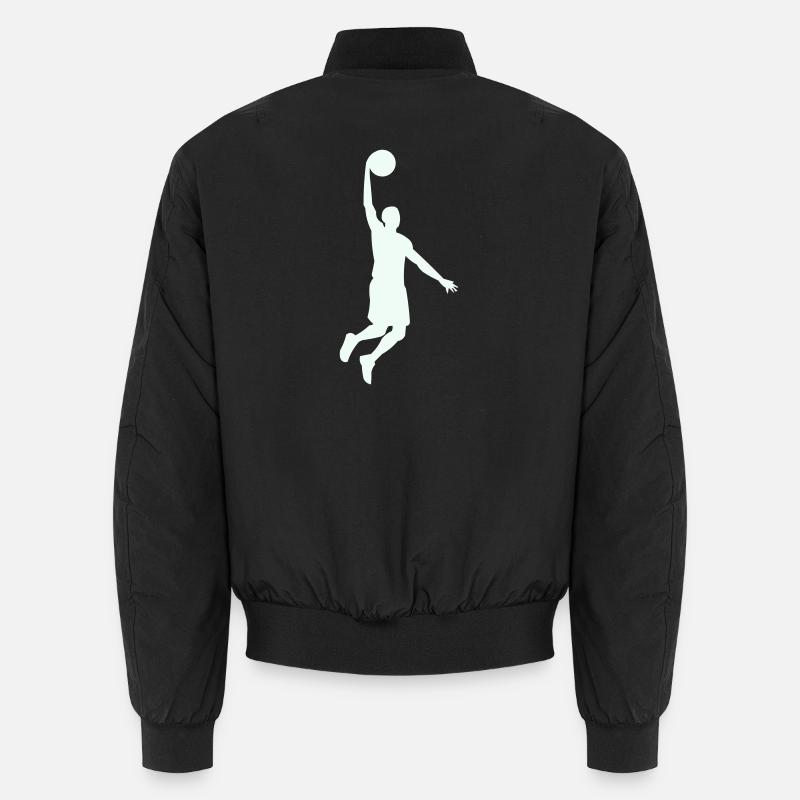 Silhouette de basket Dunning Bomber unisexe