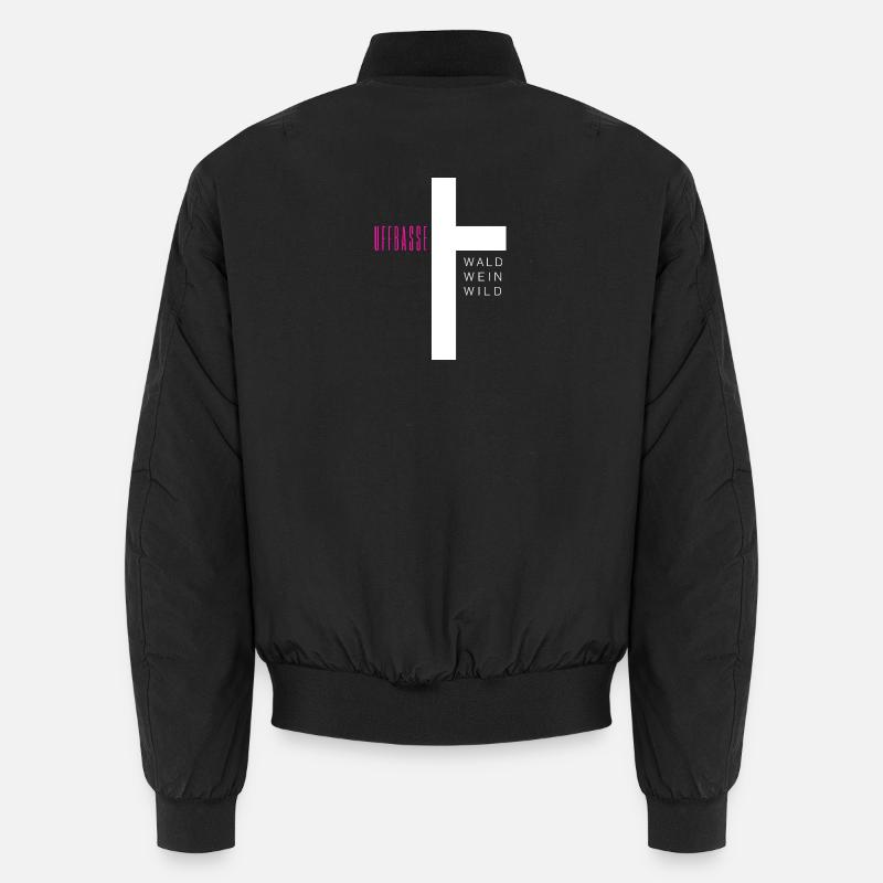 St. John's Cross - Unisex Bomber Jacket - black