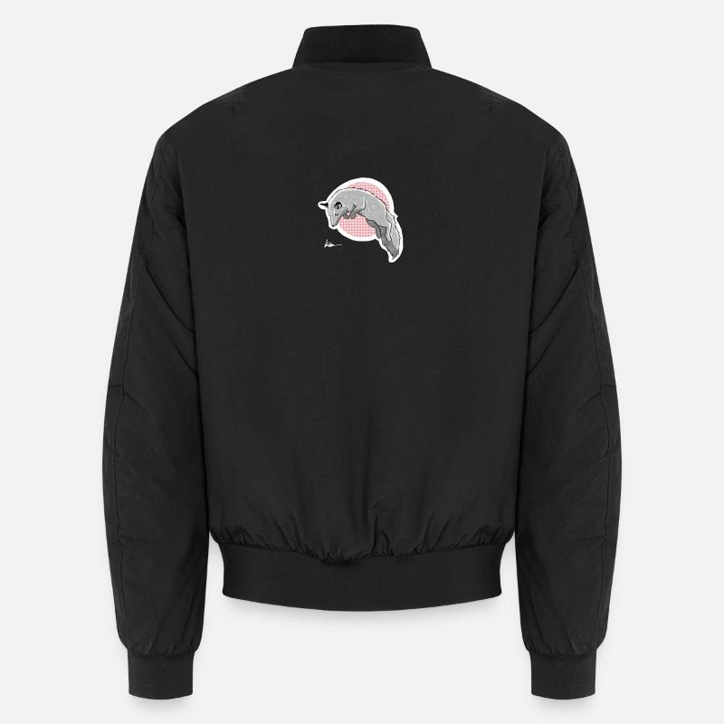 hunting snow fox Unisex Bomber Jacket