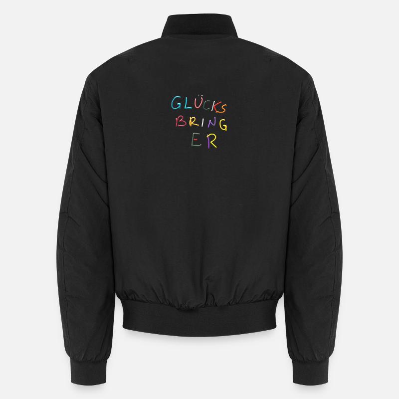 Glücksbringer Farbenspiel Unisex Bomberjacke