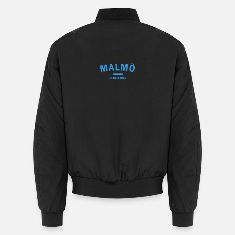 Vardagshjärta Malmö ElineLund Design - Unisex Bomberjacke - Schwarz