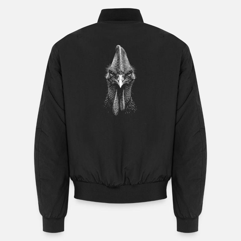 Cassowary Unisex Bomber Jacket