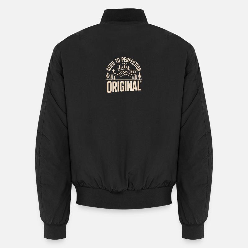 Juli 1972 – Legende der Gipfel und Berge Unisex Bomberjacke