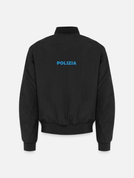 Police On – Lustiges T-Shirt mit Textmotiv - Unisex Bomberjacke - Schwarz
