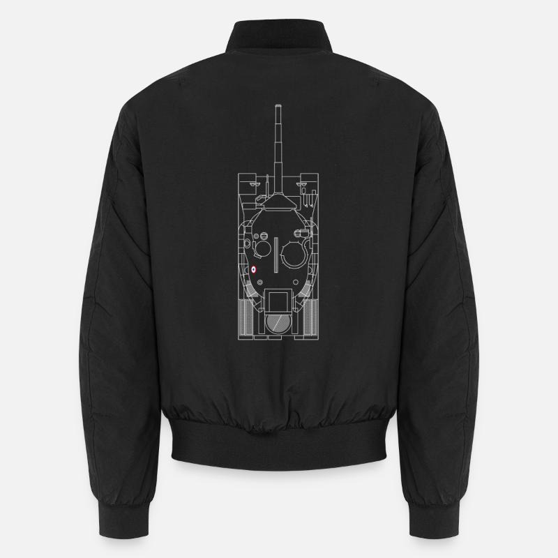AMX 30 B - Unisex Bomber Jacket - black