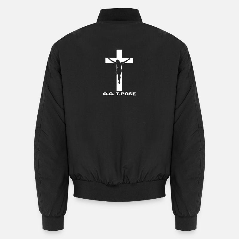 Jésus de la T-Pose OG Bomber unisexe