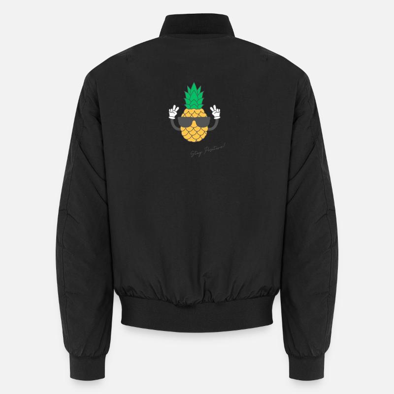 Pineapple "positive Vibes" Unisex Bomberjacke