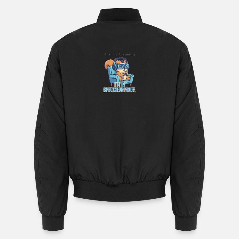 Attention is elsewhere Unisex Bomber Jacket