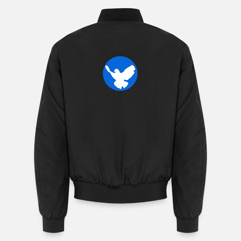 Conception d’icône de colombe de la paix Bomber unisexe