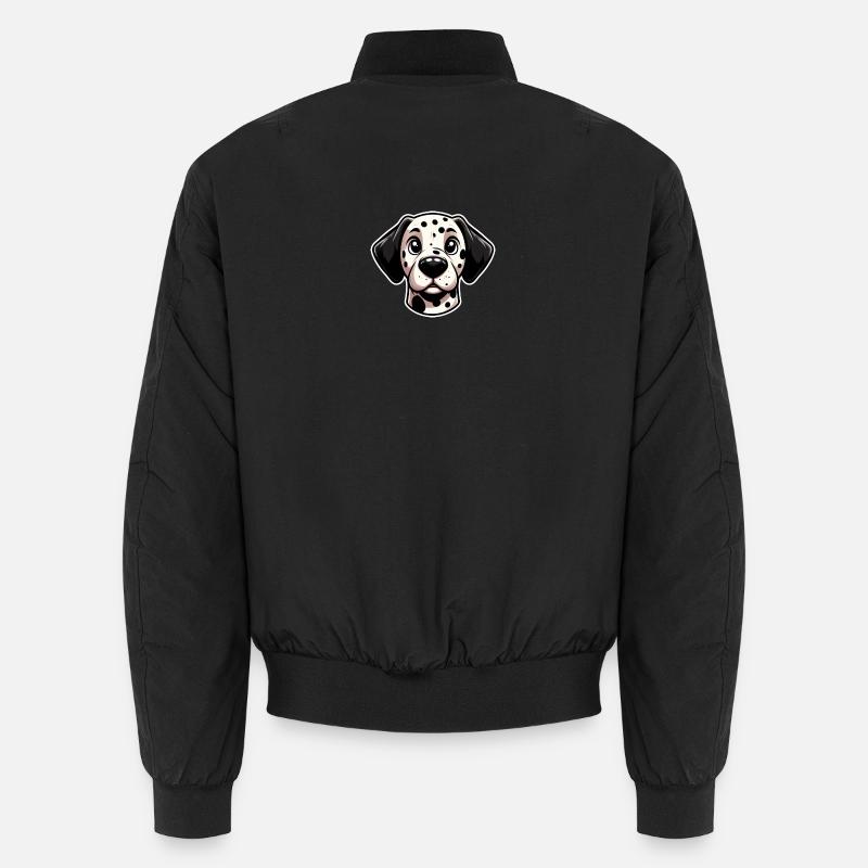Tête de Dalmatien comique Bomber unisexe