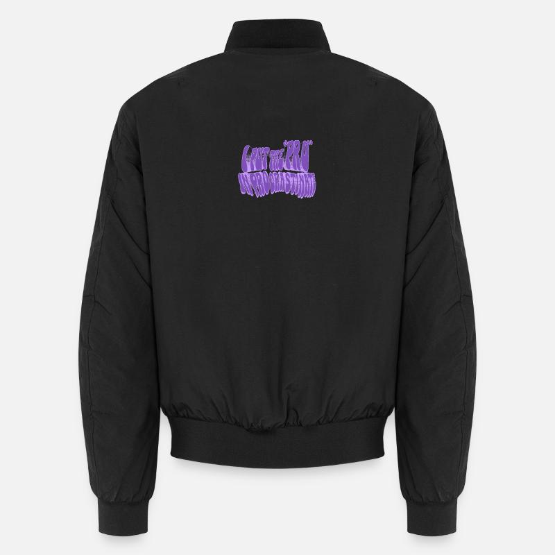 Pro de la procrastination - Bomber unisexe - noir