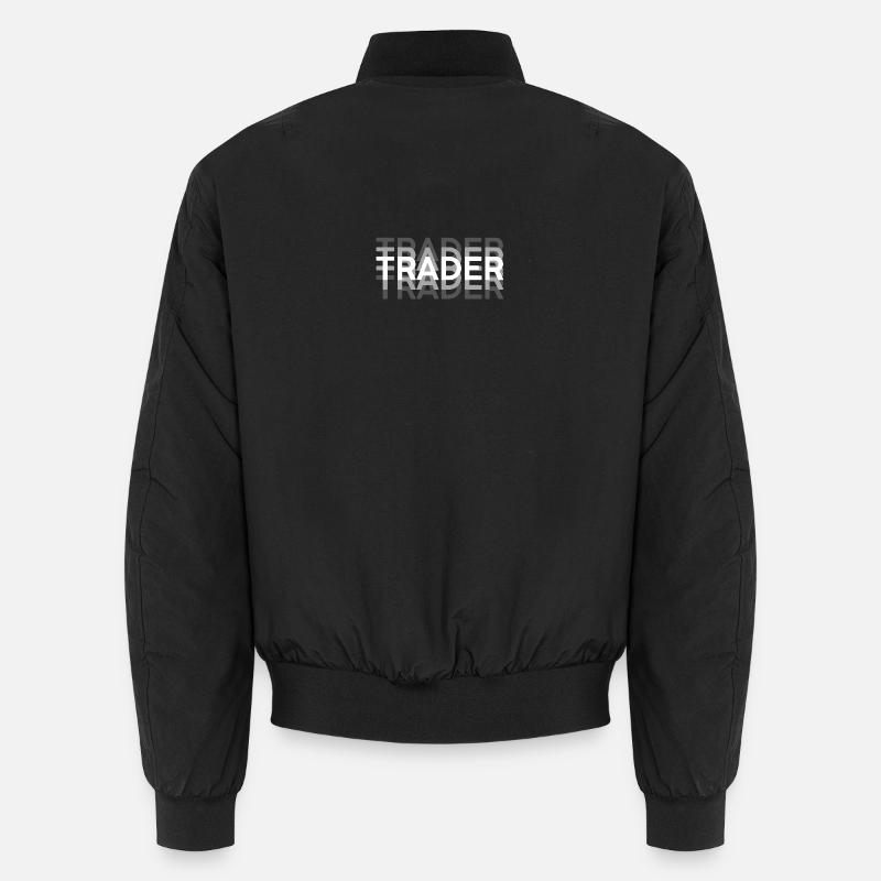 TRADER - Unisex Bomberjacke - Schwarz