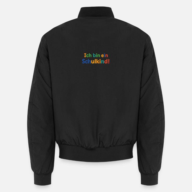 Je suis écolier ! - Bomber unisexe - noir